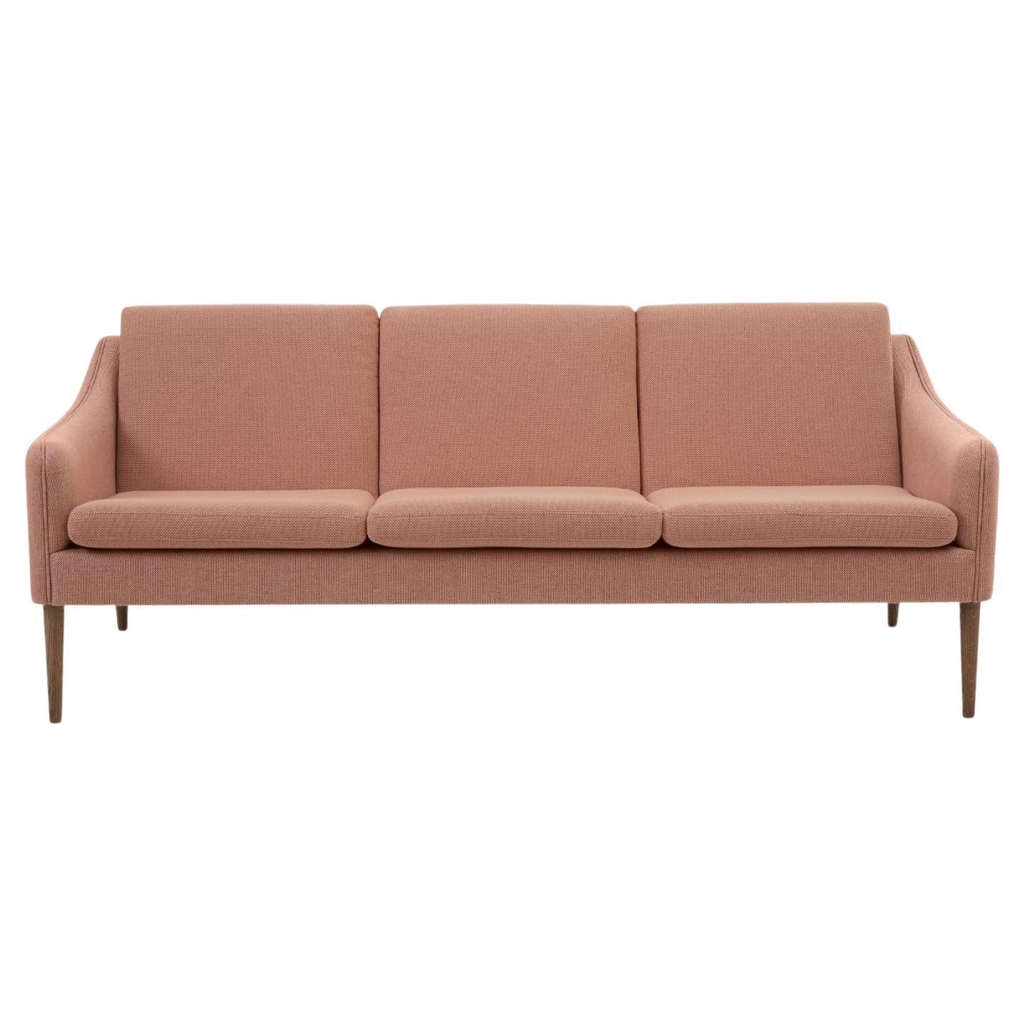 Mr Olsen 3 Seater Oak Fresh Peach by Warm Nordic For Sale