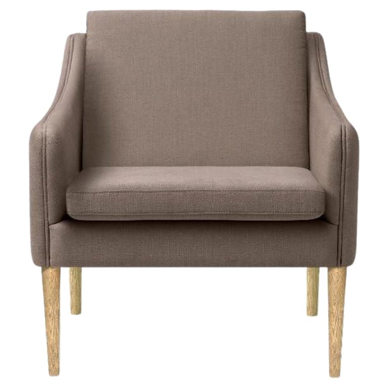 Sillón Mr. Olsen Roble ahumado macizo gris roto by Warm Nordic