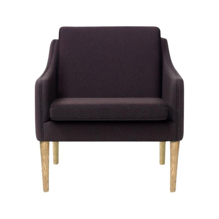 Sillón Mr. Olsen Sprinkles Roble ahumado macizo, berenjena by Warm Nordic
