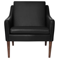 Mr. Olsen Lounge Chair mit geräucherten Beinen:: von Hans Olsen aus Warm Nordic