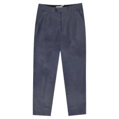 Mr P. Tapered Linen & Cotton Blend Trousers
