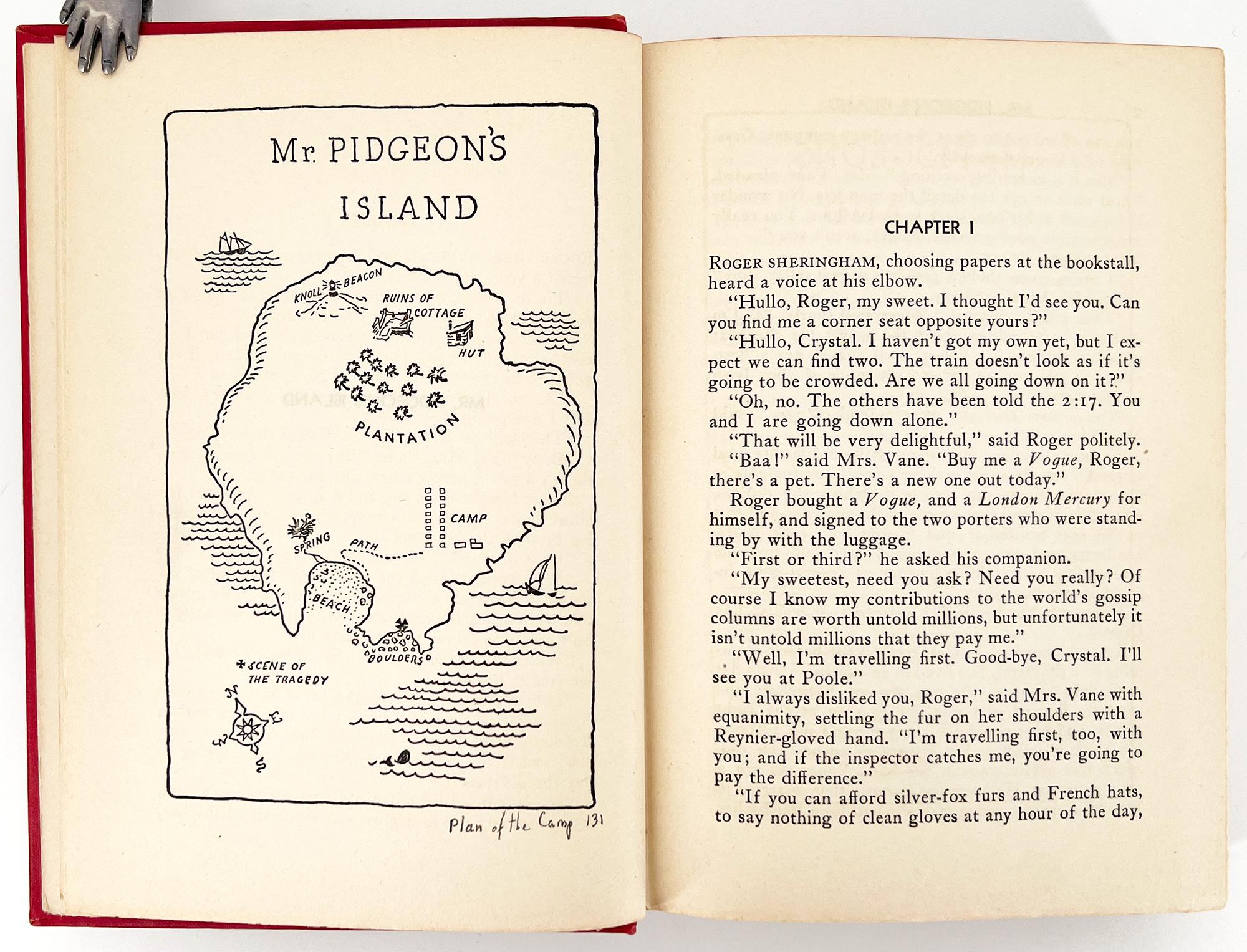 Américain L'île de M. Pidgeon, par Anthony Berkeley en vente