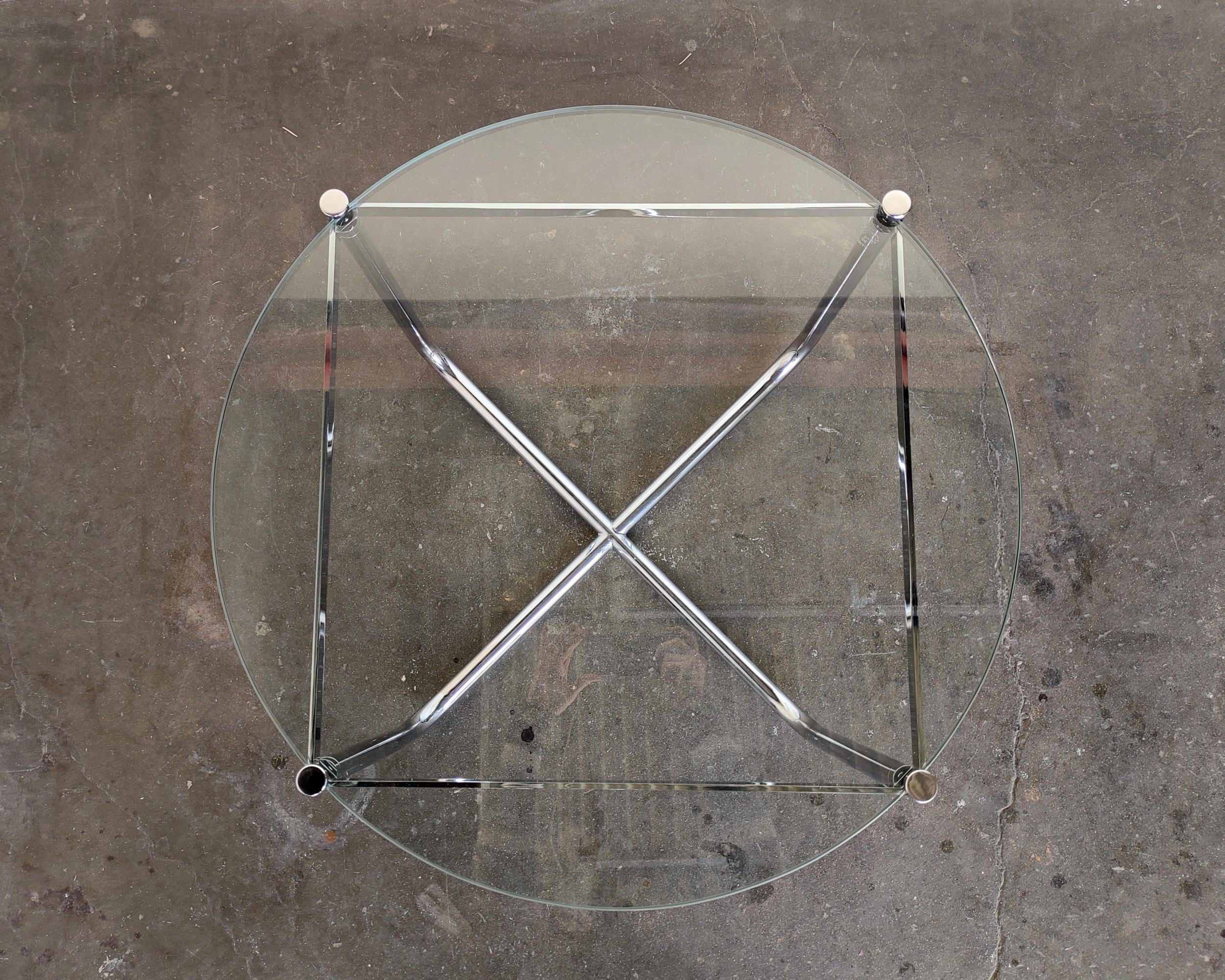 Mid-Century Modern Table MR de Mies Van der Rohe pour Knoll en vente