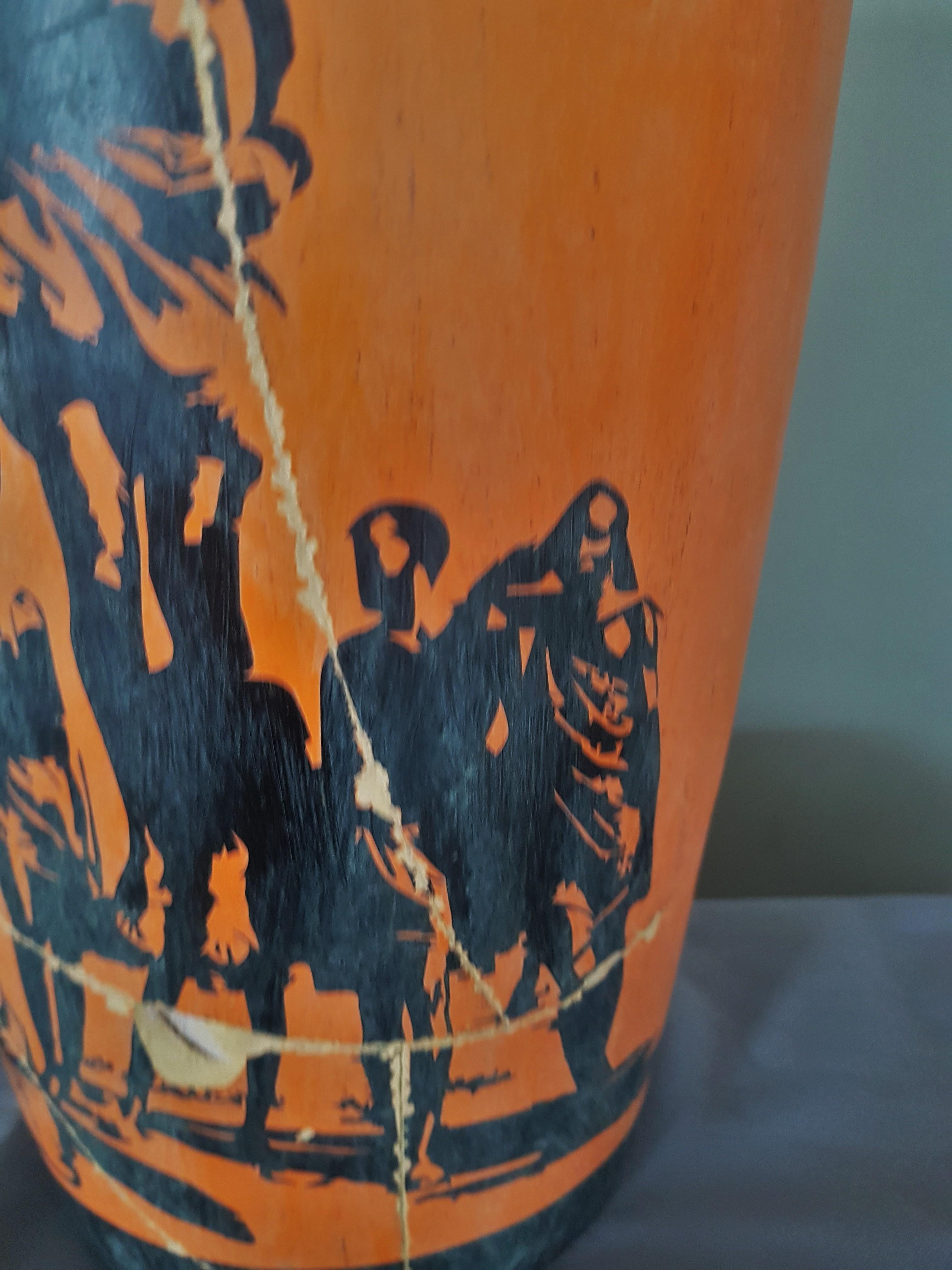 MR TAD Artist Pair of Vases Style Ancient Greek Urban / Street Art 5