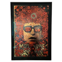 'Mr. Tambourine Man' Psychedelic Poster