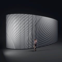M.R. Wandleuchten ""Nazare" Nahtlose Wand Fakat Deep Nocturne Slab