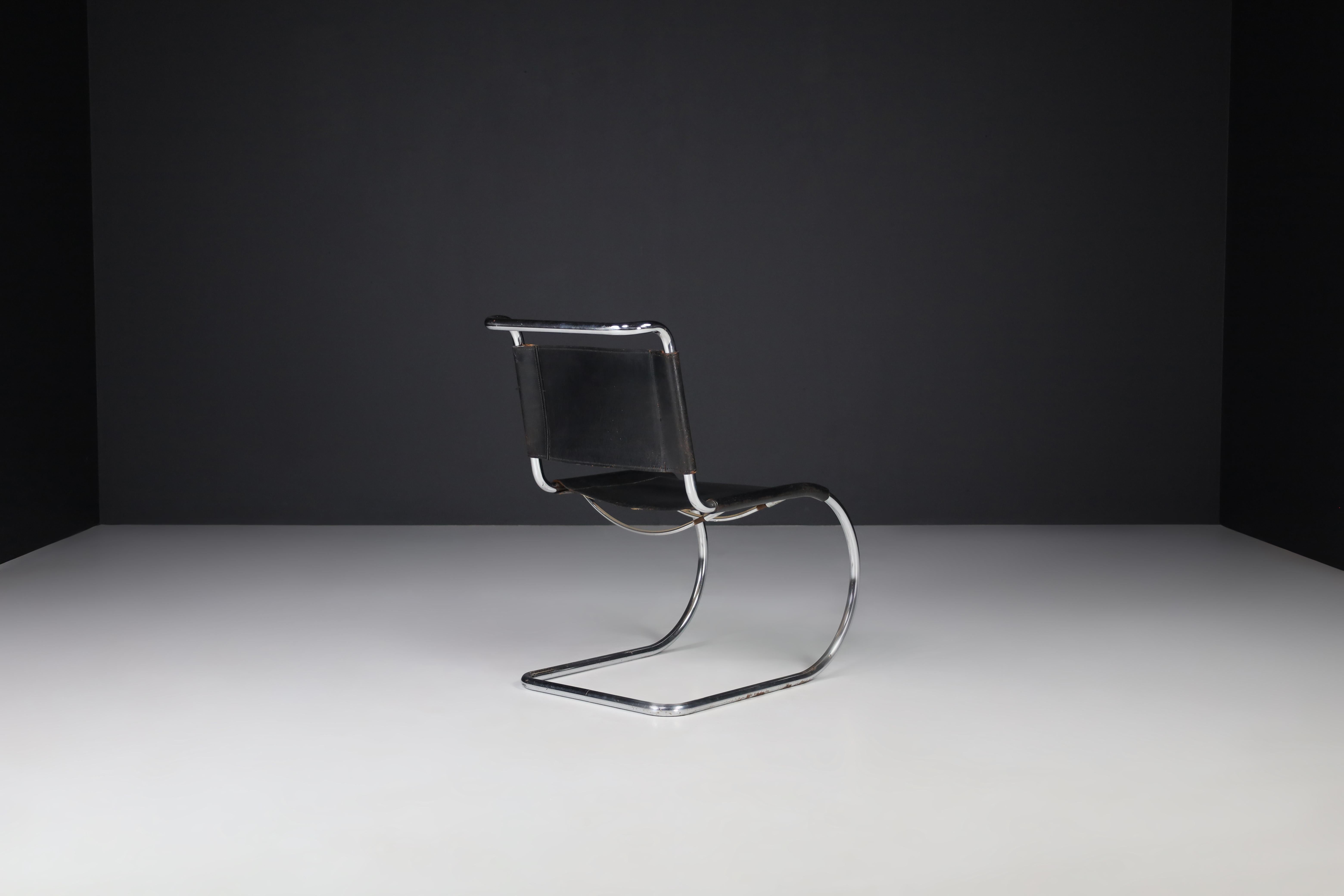 20th Century MR10 Cantilever Chair by Ludwig Mies van der Rohe, Germany, 1970s