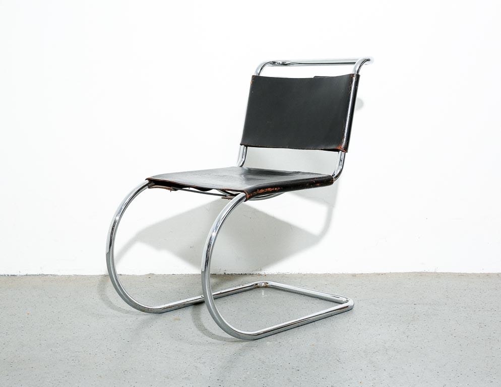Late 20th Century MR10 Dining Chairs by Mies van der Rohe For Sale