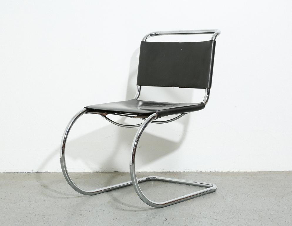 Bauhaus MR10 Side Chair by Mies Van Der Rohe