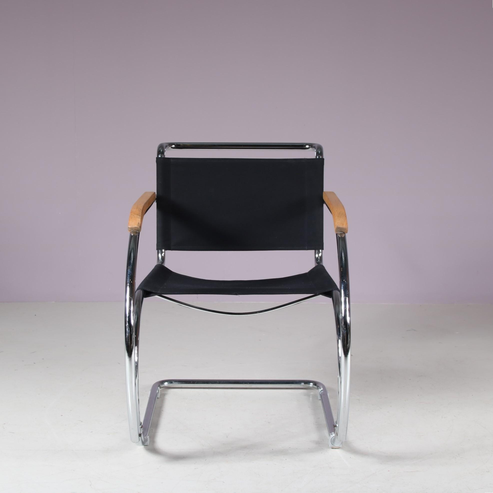 20th Century “MR20” Chair by Ludwig Mies van der Rohe for Mücke Melder, Germany 1930