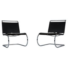 MR30/5 Tubular Steel Arm Chair by Ludwig Mies van der Rohe for Knoll Set of 2