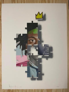 Basquiat Giclée Print, Street Art Style, Signed, Limited Edition of 20