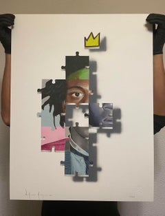 Basquiat print by MRKAS