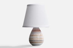 Mørkøv Keramikfabrik, Table Lamp, Ceramic, Denmark, c. 1960s