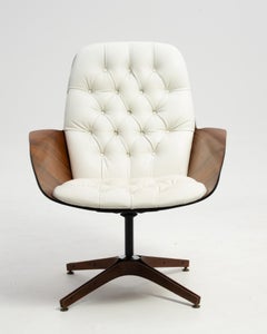 Mrs. Chair George Mulhauser Plycraft Plywood Walnut Lounge Chair