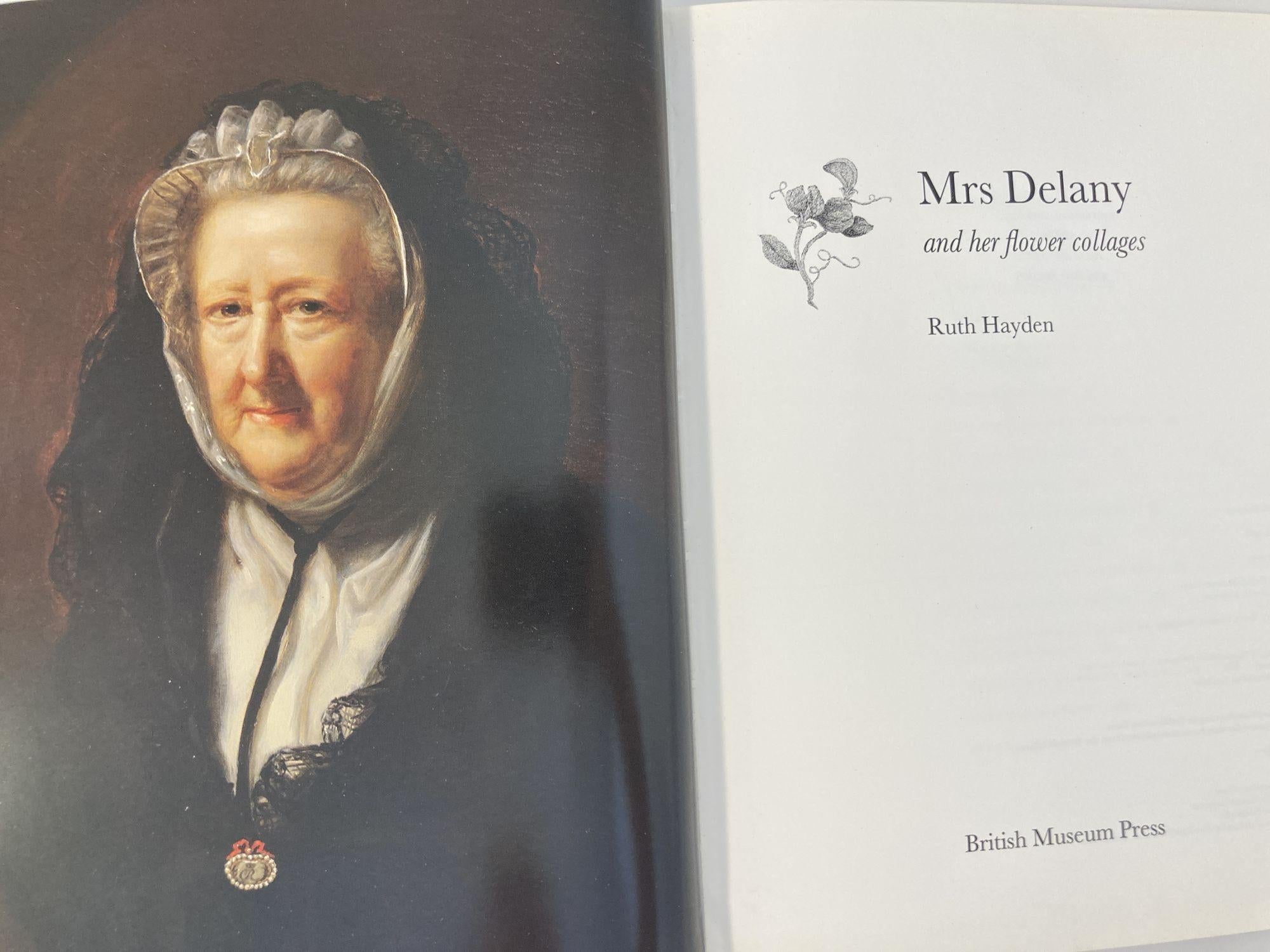 Mrs. Delany and Her Flower Collages Hardcover Book by Ruth Hayden 1992 For Sale 6