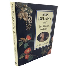 Vintage Mrs. Delany and Her Flower Collages Hardcover Book by Ruth Hayden 1992