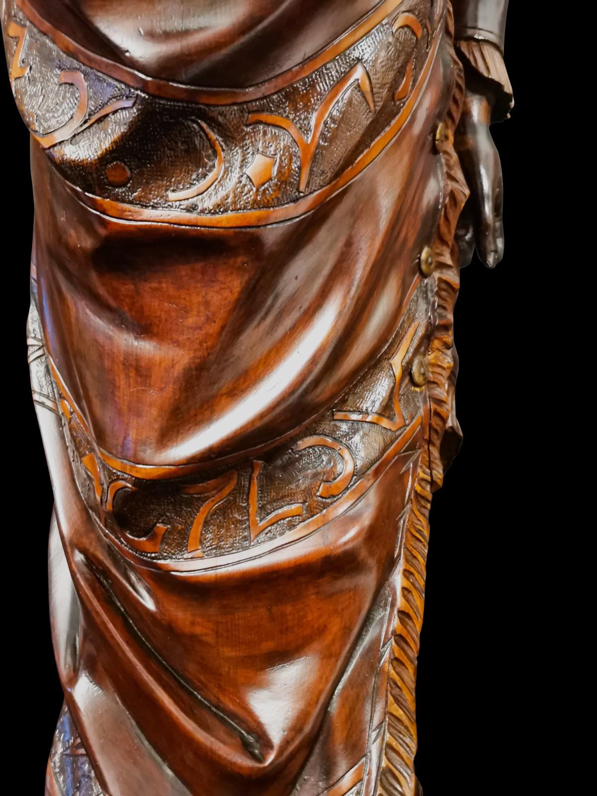 Baroque Mrs Devil 'Hall Figurine Attributed to Francesco Toso, 1875-1890 For Sale