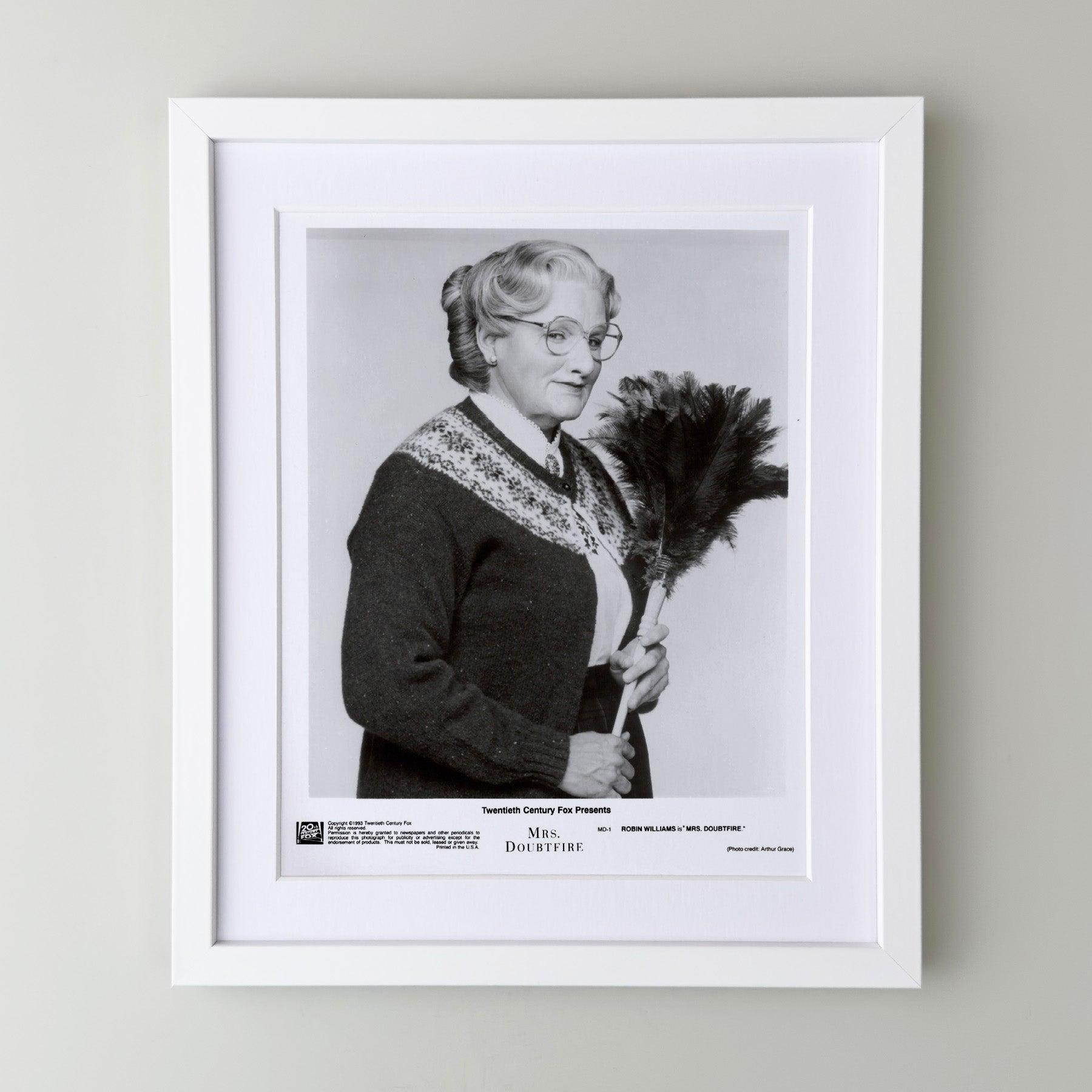 Américain Mrs Doubtfire 1993 Publicity Film Movie Press Still Framed en vente
