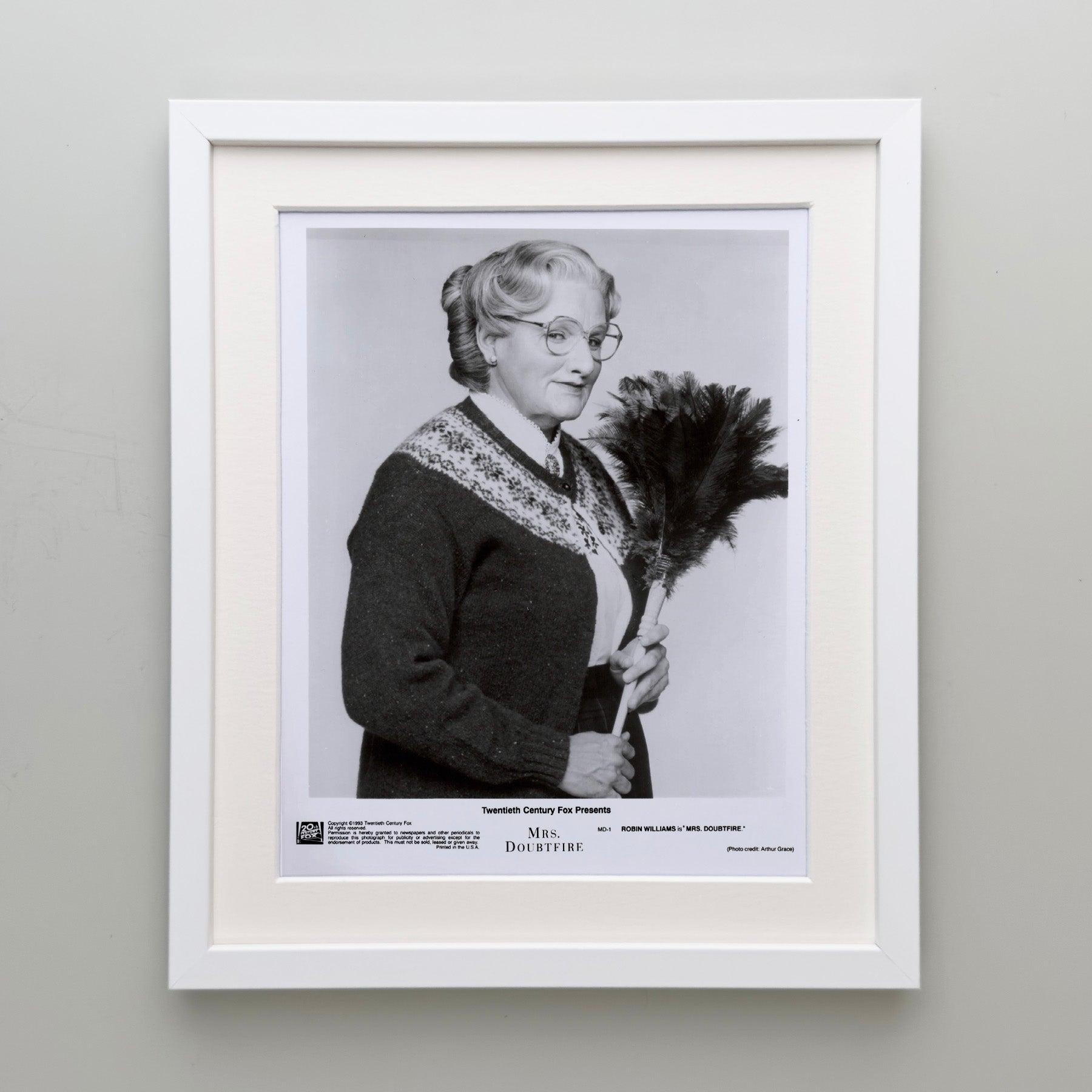 Mrs Doubtfire 1993 Publicity Film Movie Press Still Framed Excellent état - En vente à Bath, Somerset