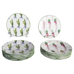 Mrs Henry Ford II Set of 12 French Limoges Plates