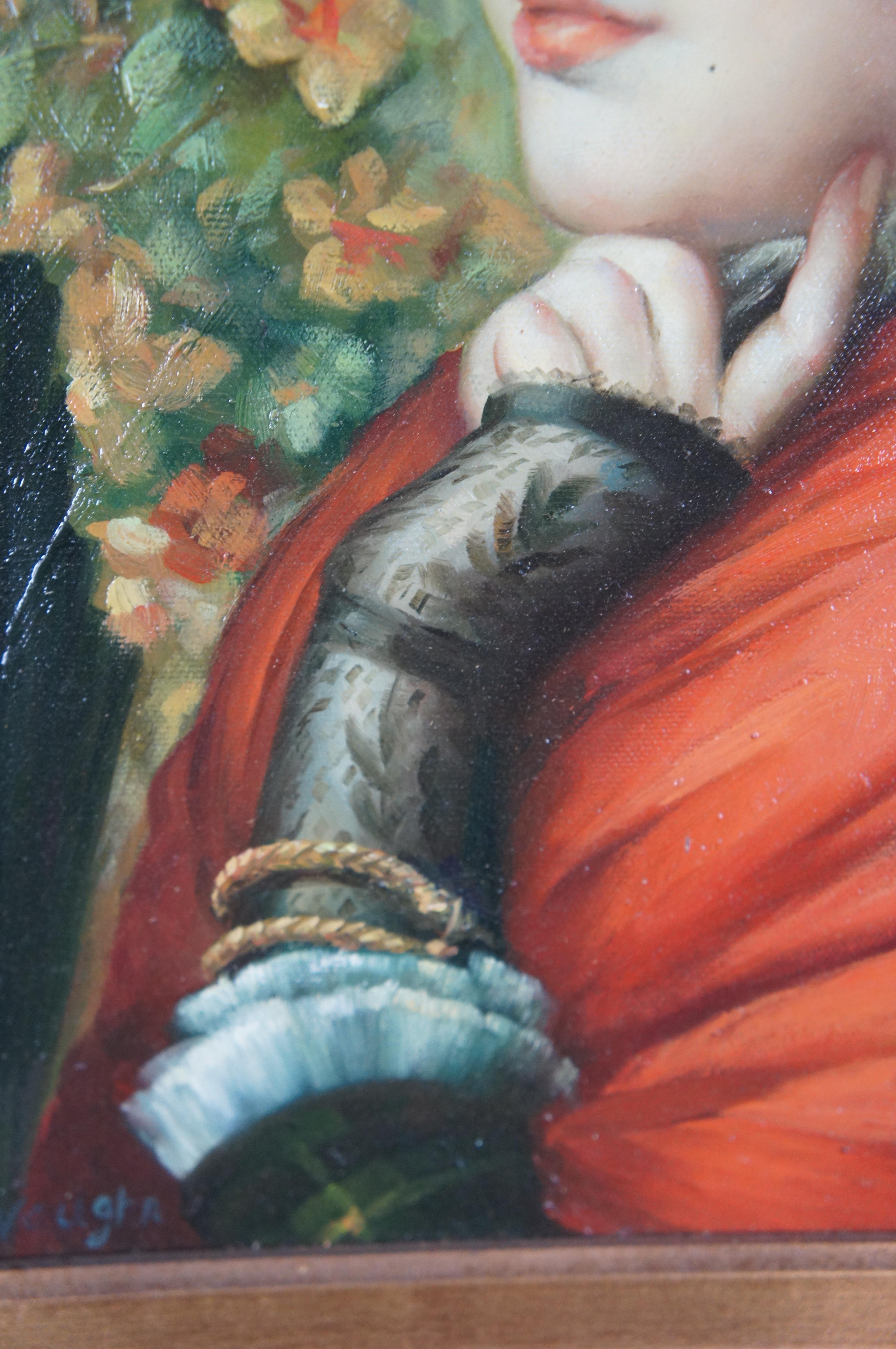 Mrs. Kathleen Newton Portrait Oil Painting After James-Jacques-Joseph Tissot 26