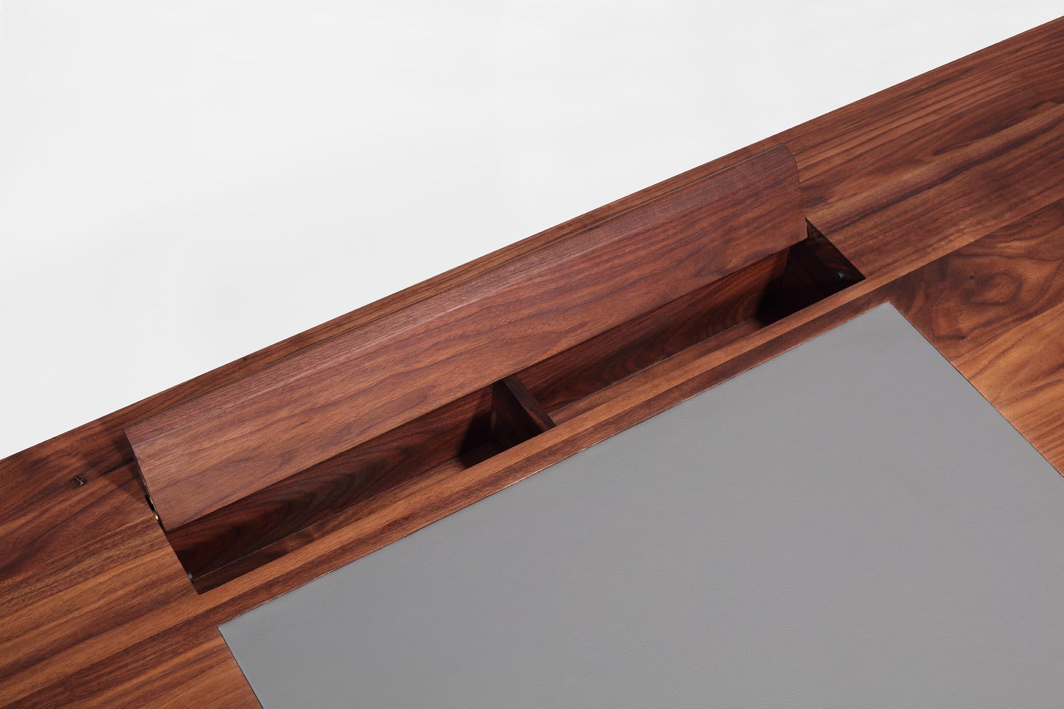 Escritorio Sra. Note 160cm Madera de Nogal. en venta 5