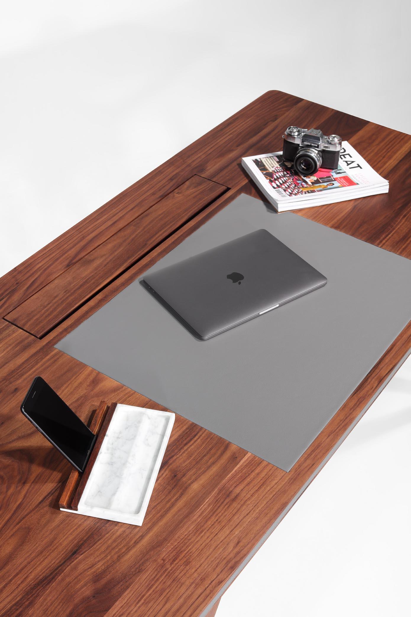 Escritorio Sra. Note 160cm Madera de Nogal. en venta 7