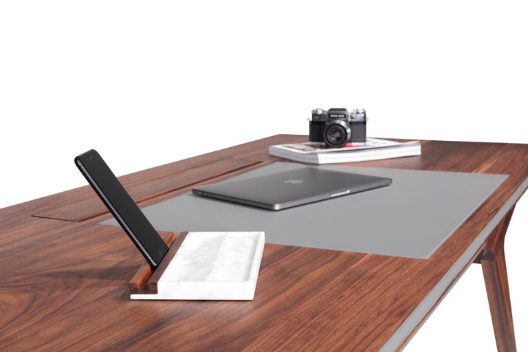 Mrs. Note Desk, Solid Walnut Wood, Limited Edition For Sale at 1stDibs