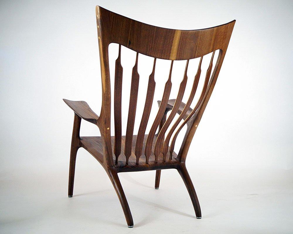 Danish MS81 Lounge Chair Handcrafted and Designed by Morten Stenbaek