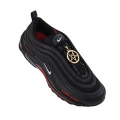 MSCHF & Lil Nas X “Satan” Limited Edition Black Nike Air Max Sneakers 76/666 NIB