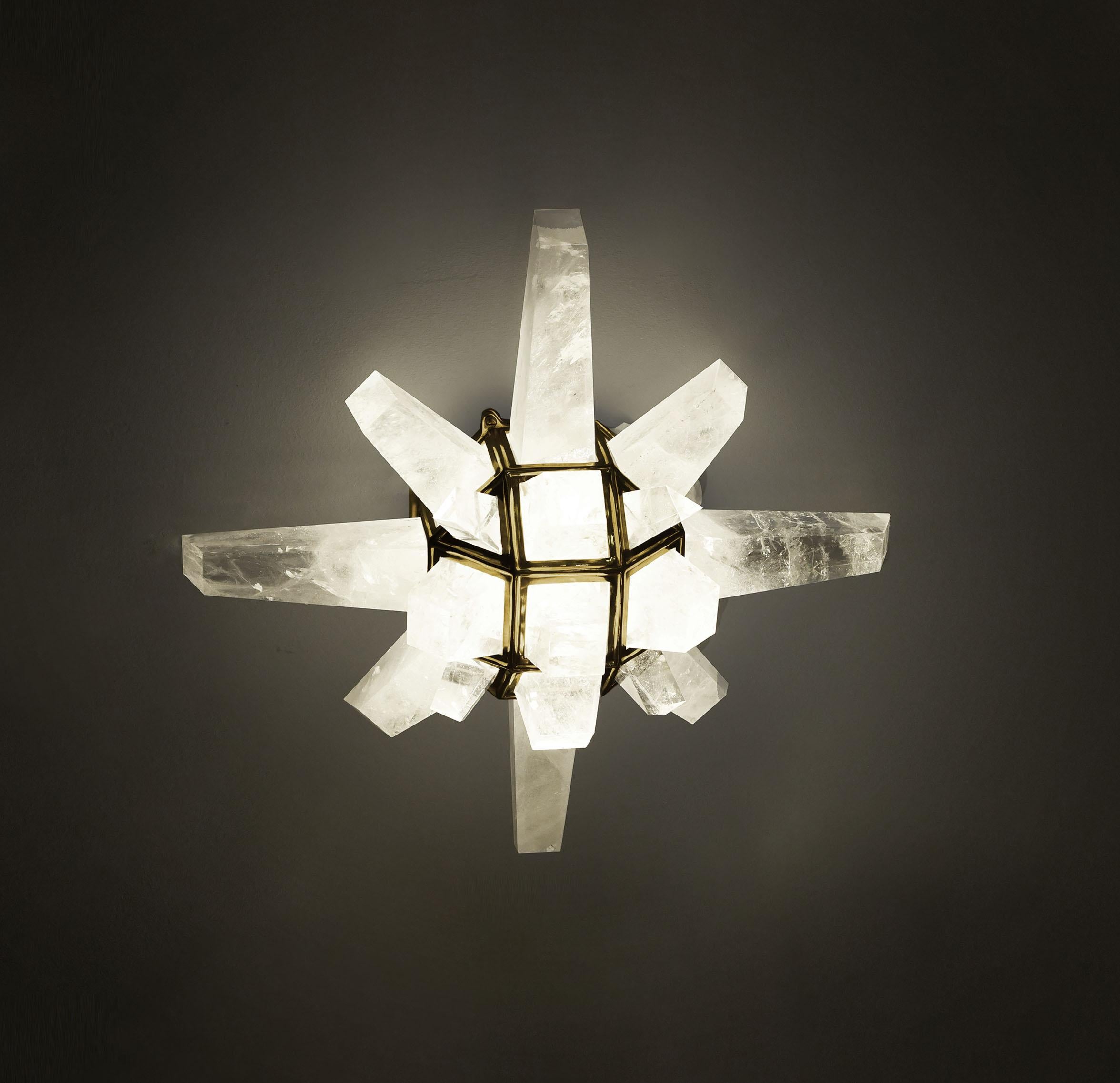 Montajes empotrados de cristal de roca MSF20 de Phoenix en Excelente estado para la venta en New York, NY