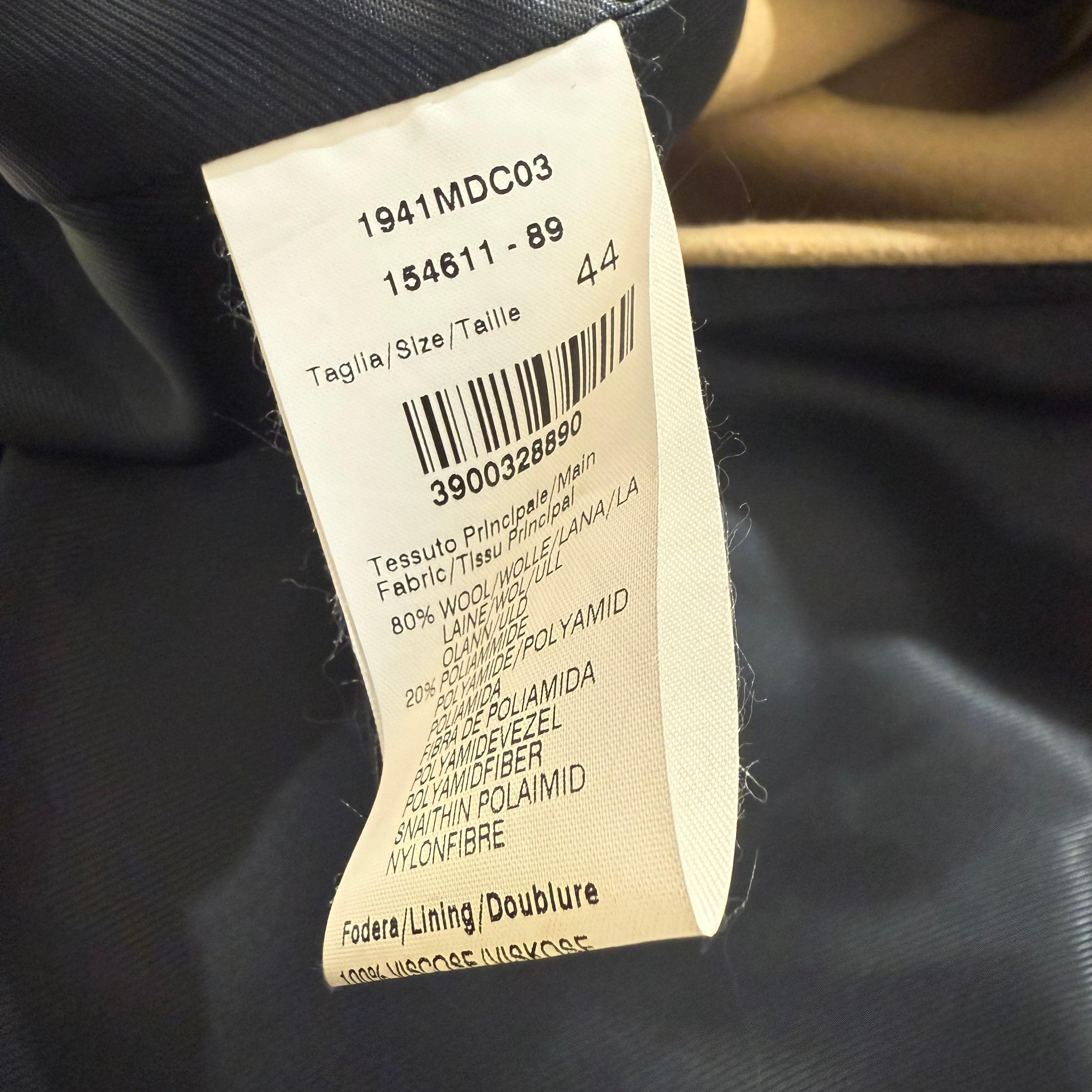 MSGM Capa de estrella de lana azul y camel talla IT 44 en venta 4