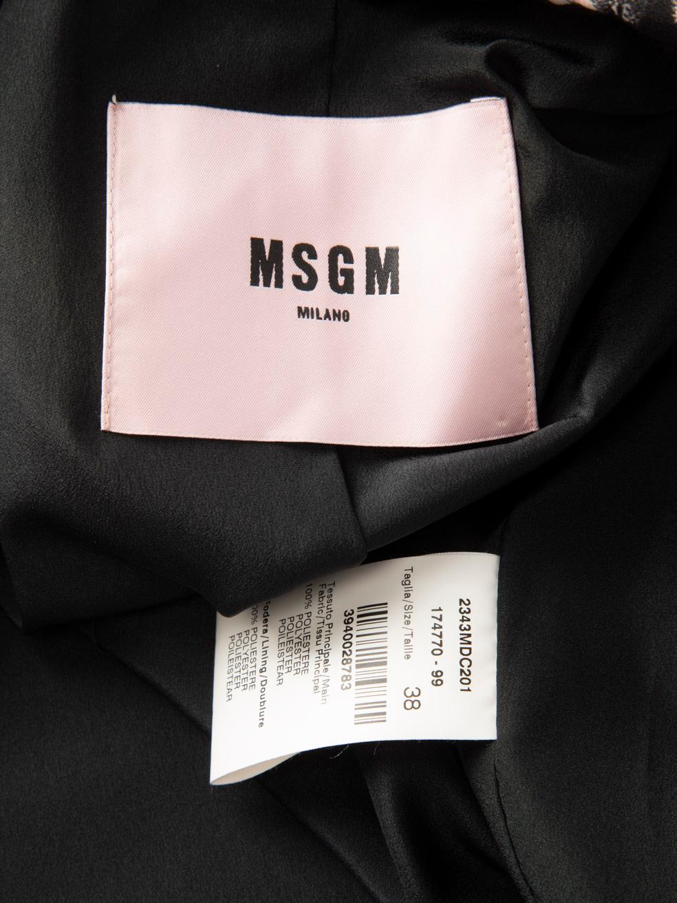 Donna MSGM Cappotto con stampa floreale di media lunghezza taglia XS in vendita