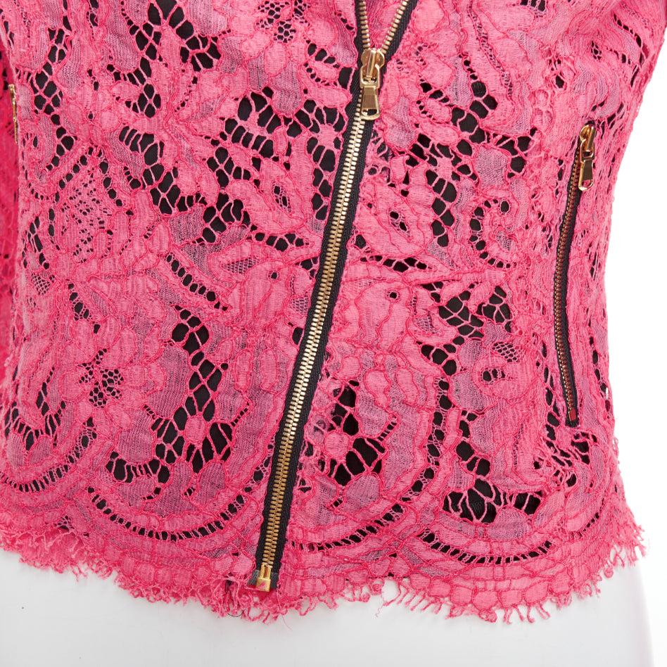 MSGM giacca biker cropped con zip laterale in misto cotone rosa IT40 S
Riferimento: WECN/A00002
Marchio: MSGM
Materiale: Pizzo
Colore: Rosa, Oro
Modello: Pizzo
Chiusura: zip
Fodera: Tessuto nero
Prodotto in: Italia

CONDIZIONE:
Condizioni: Molto
