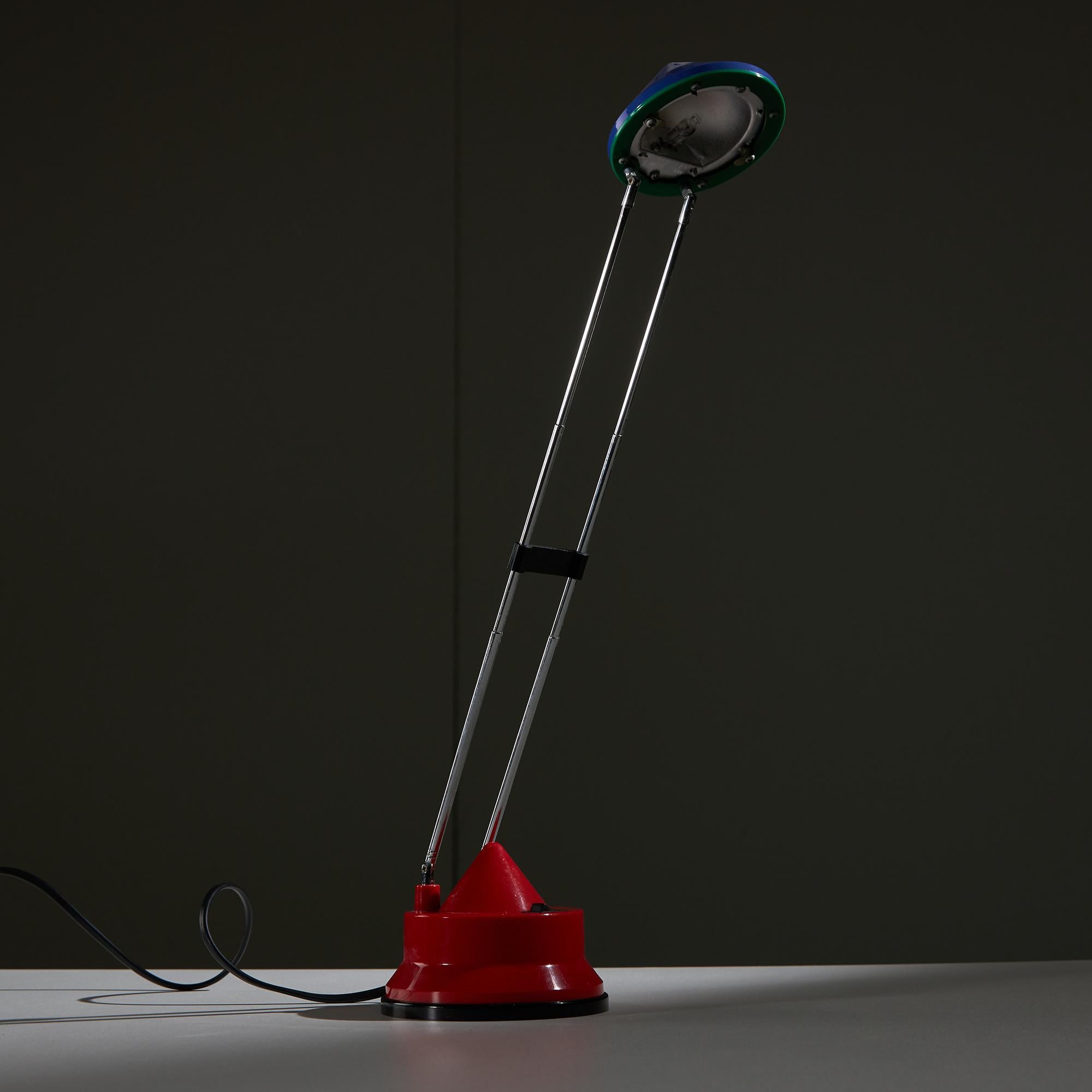 Late 20th Century MT-952 Memphis Style Colourful Table Lamp, 1990s For Sale