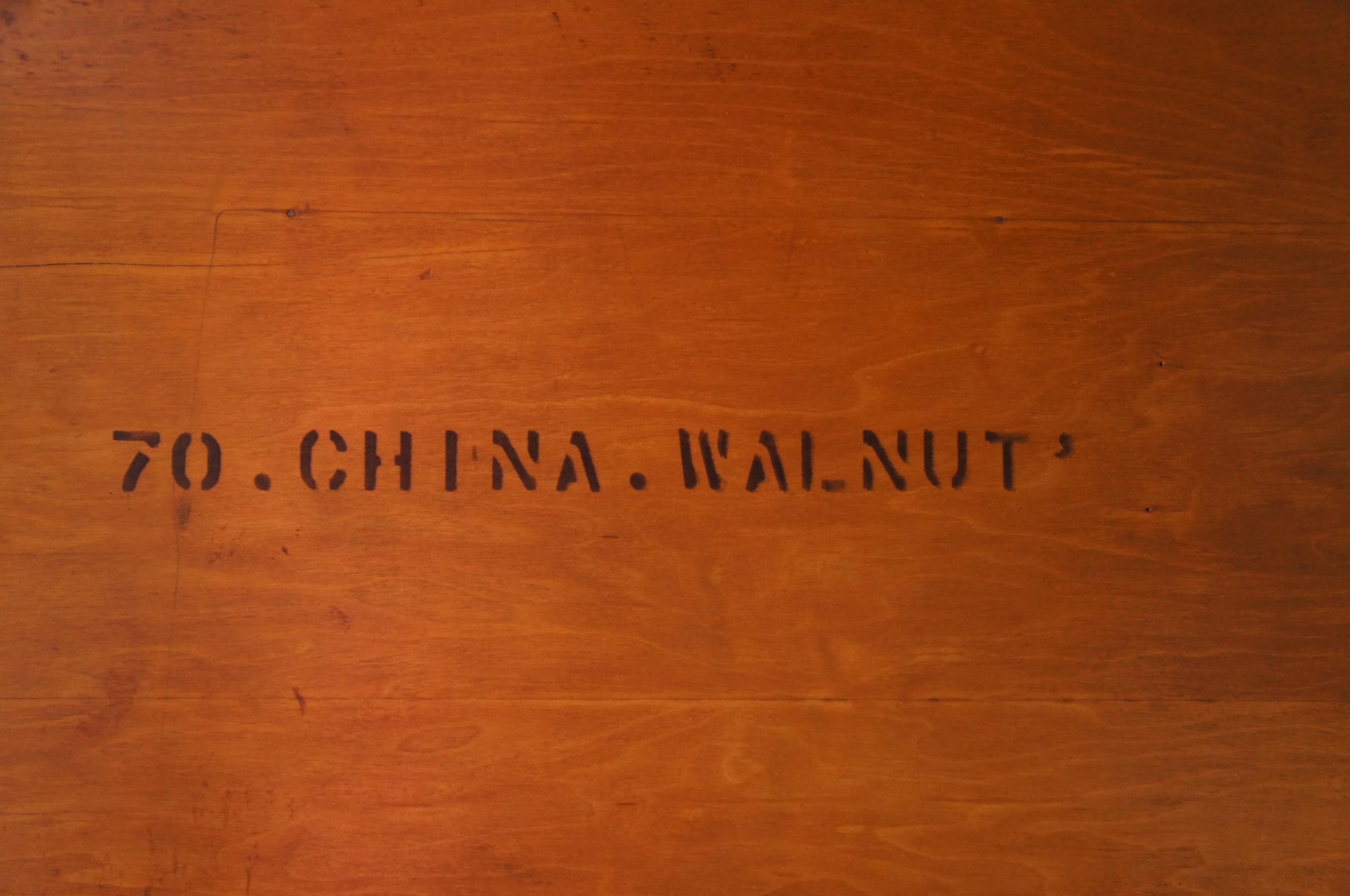 Mt Airy Crotch Walnut French Provincial Louis XV China Hutch Curio Cabinet 4