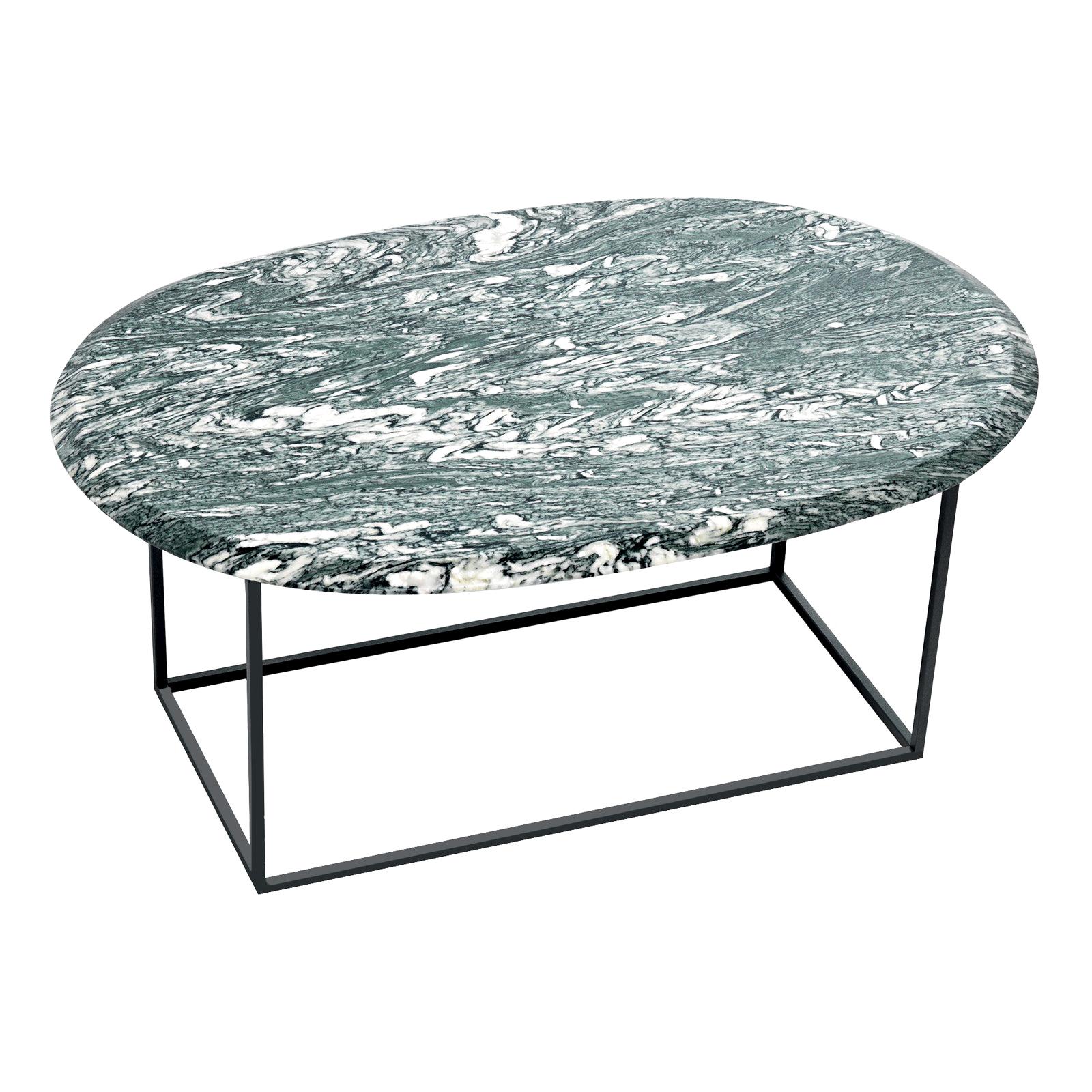 MT Low Coffee Table with Cipollino Marble Top