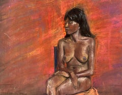 Ritratto di donna afroamericana nuda