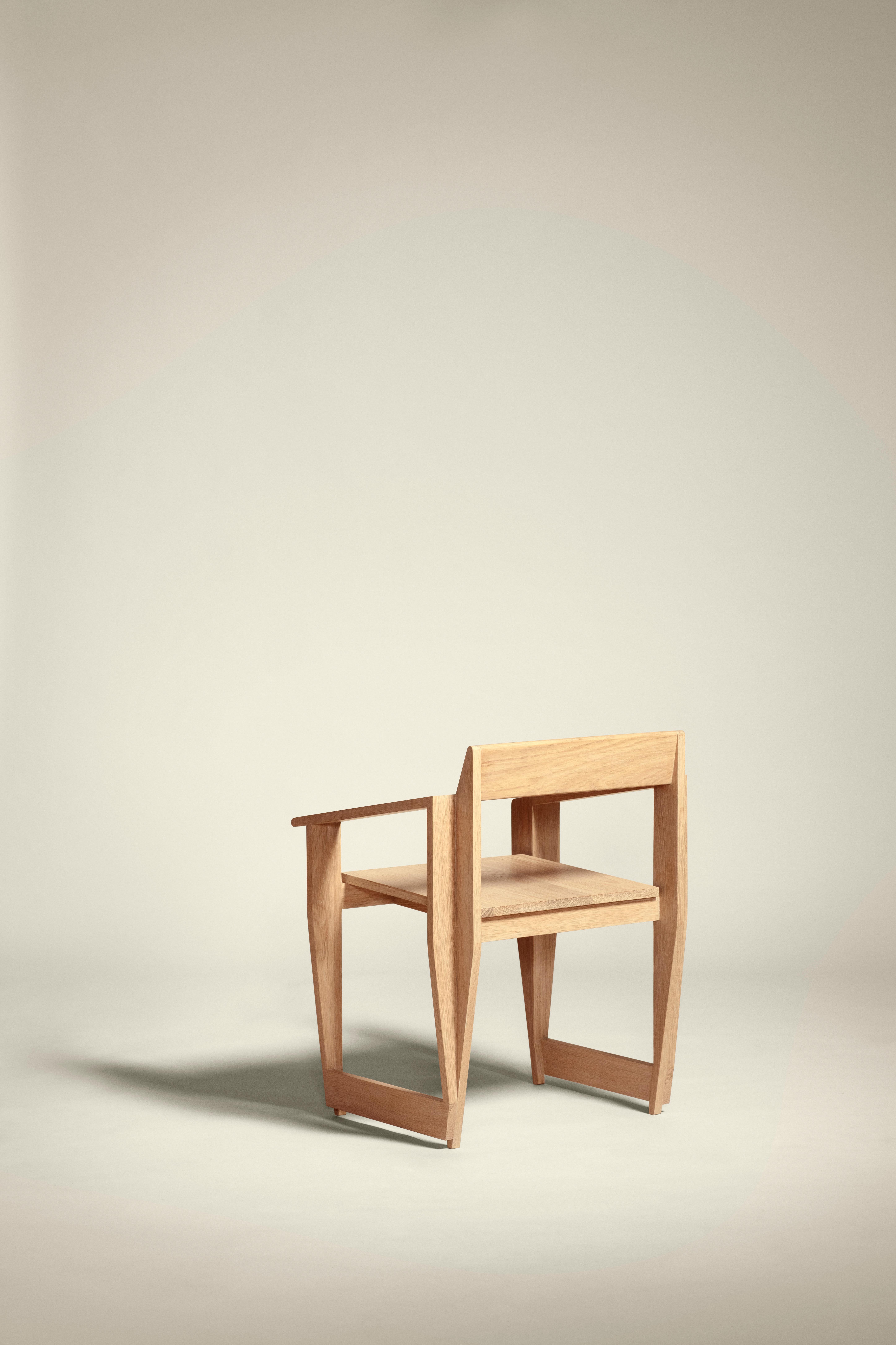 South African MŪ192 Occasional Chair in Oak by MŪVEK For Sale