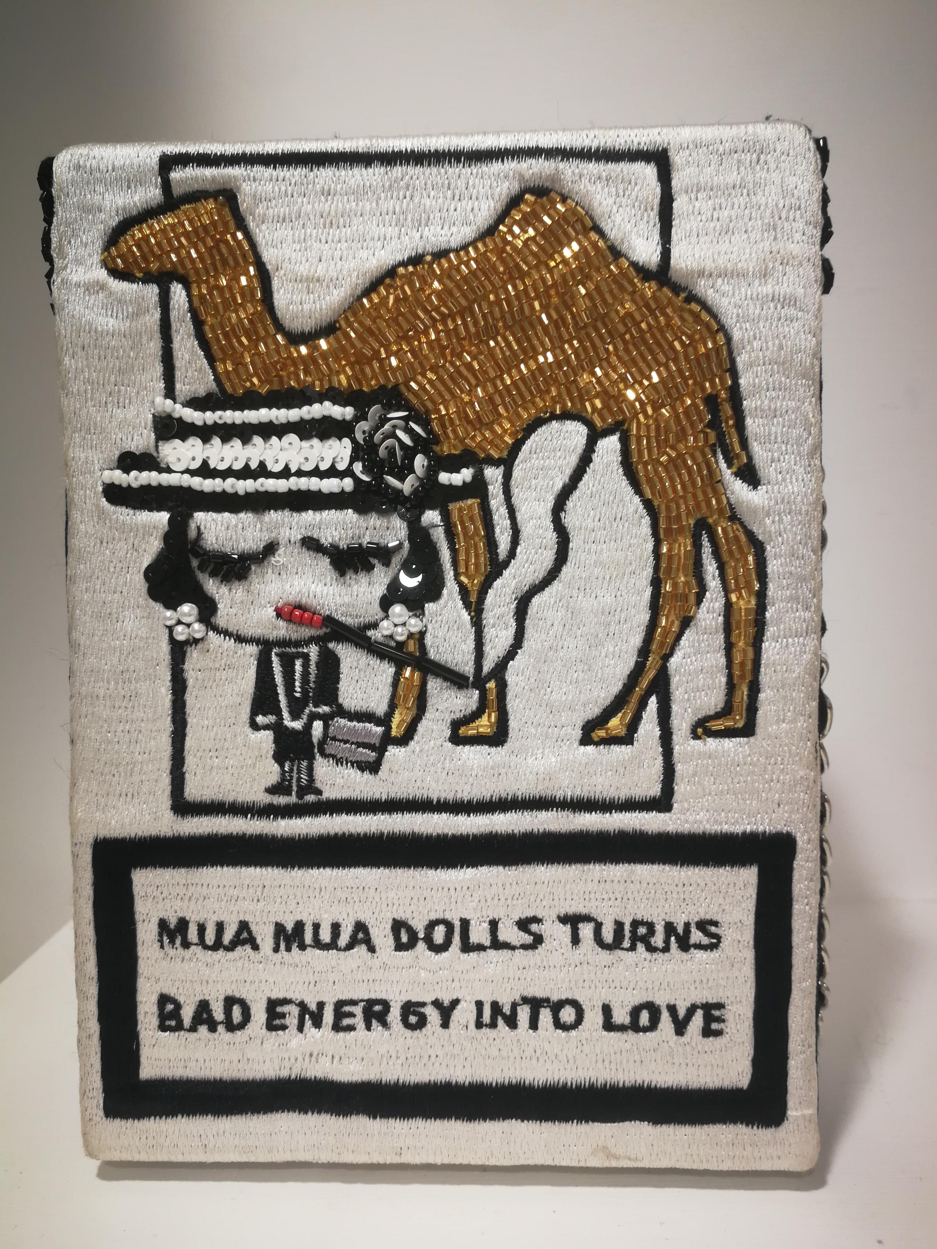 Brown Mua Mua Coco Camel Cigarette Bag
