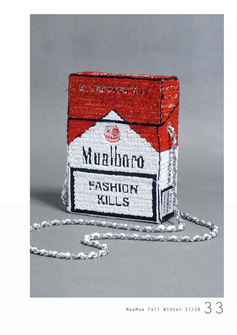 MuaMua Mualboro Red Beaded Bag For Sale at 1stDibs | marlboro beaded bag,  marlboro purse, marlboro beaded purse