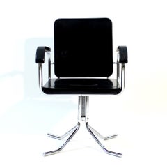 Mücke-Melder, adjustable Bauhaus style swivel chair, Czechia, 1930s
