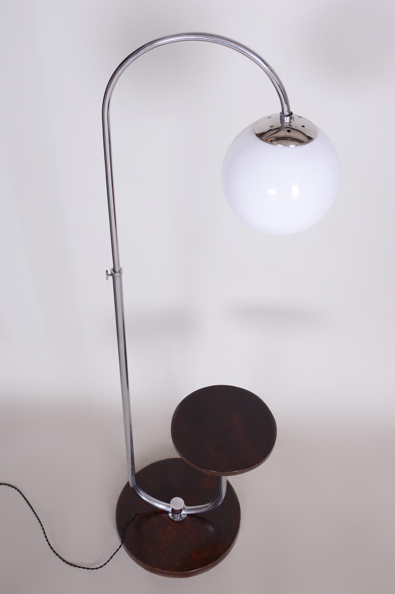 Art Deco Mucke Melder Floor Lamp Made in 1930s Czechia