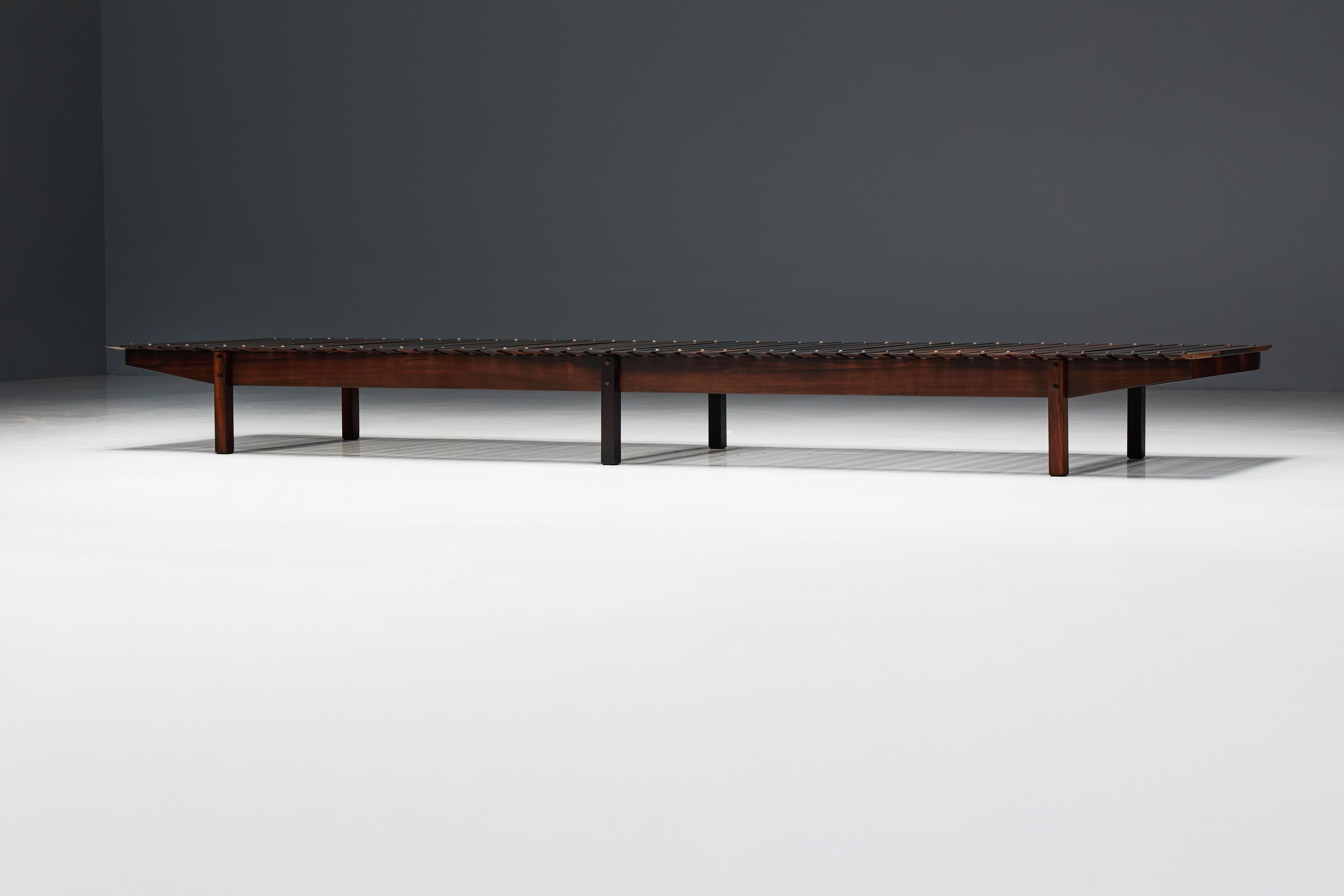 Mucki Bench by Sergio Rodrigues for OCA, Brazil, 1960s For Sale 6