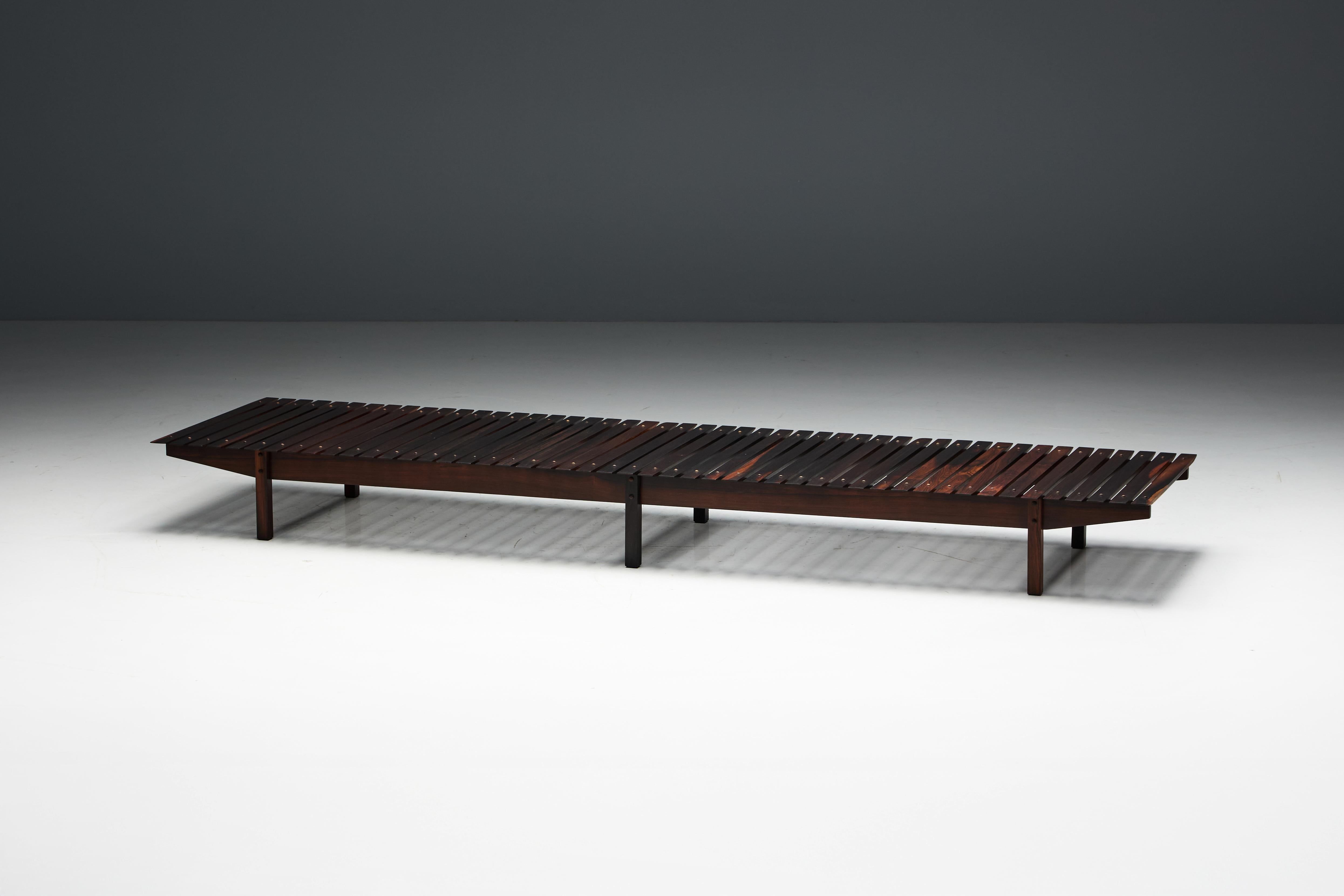 Mucki Bench by Sergio Rodrigues for OCA, Brazil, 1960s For Sale 11