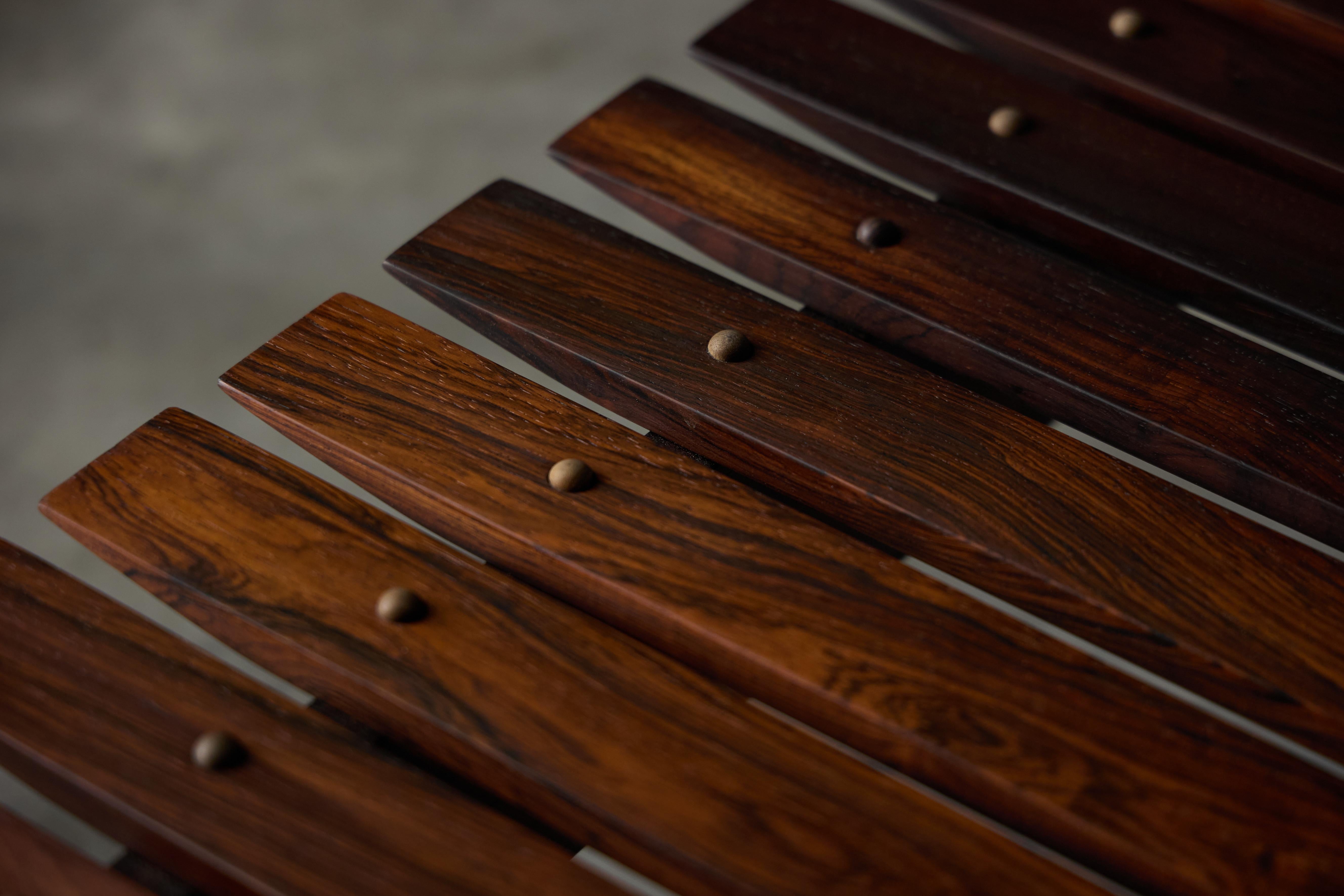 Brazilian Mucki Bench by Sergio Rodrigues for OCA, Brazil, 1960s For Sale