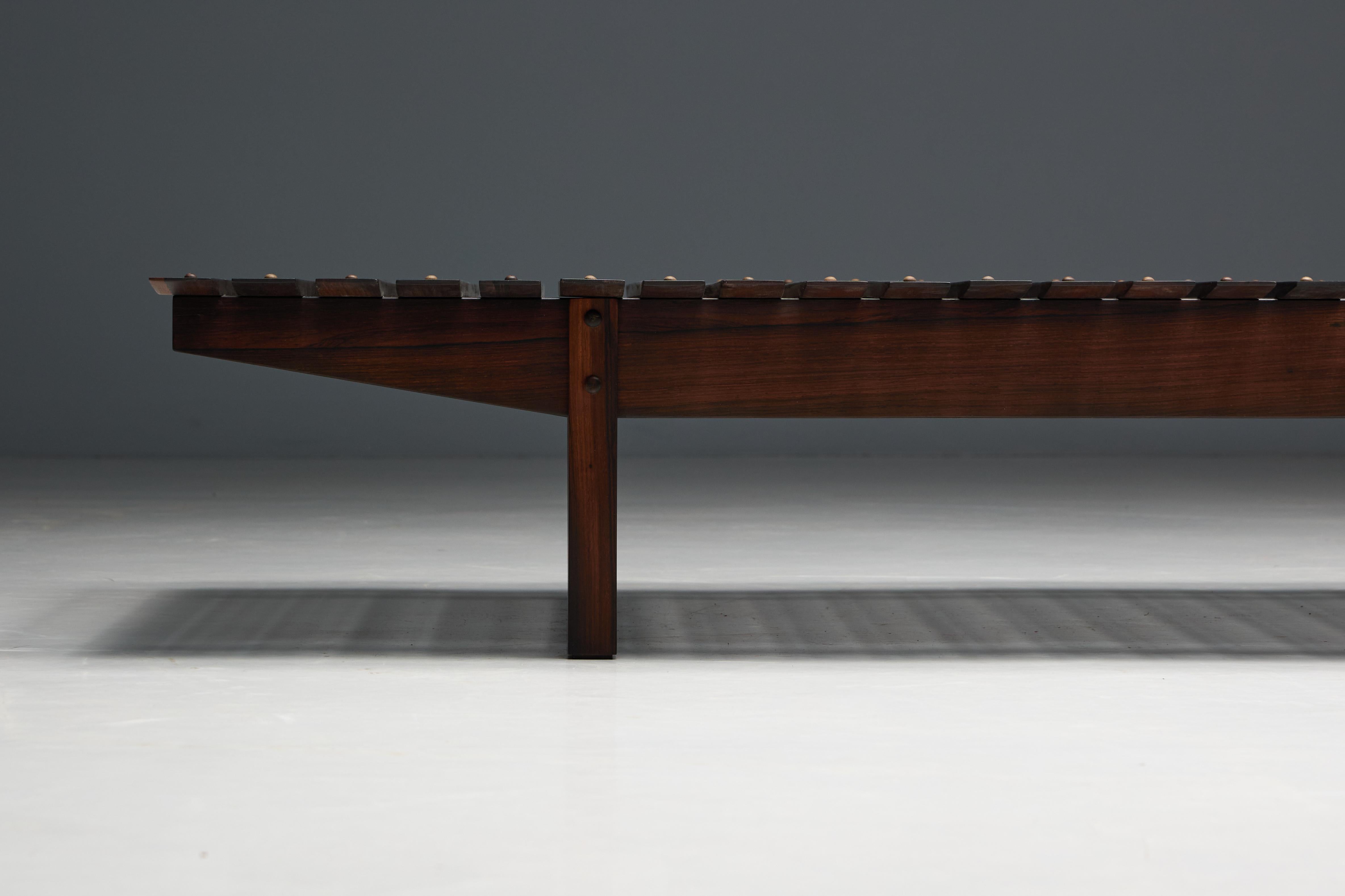 Mucki Bench by Sergio Rodrigues for OCA, Brazil, 1960s For Sale 2