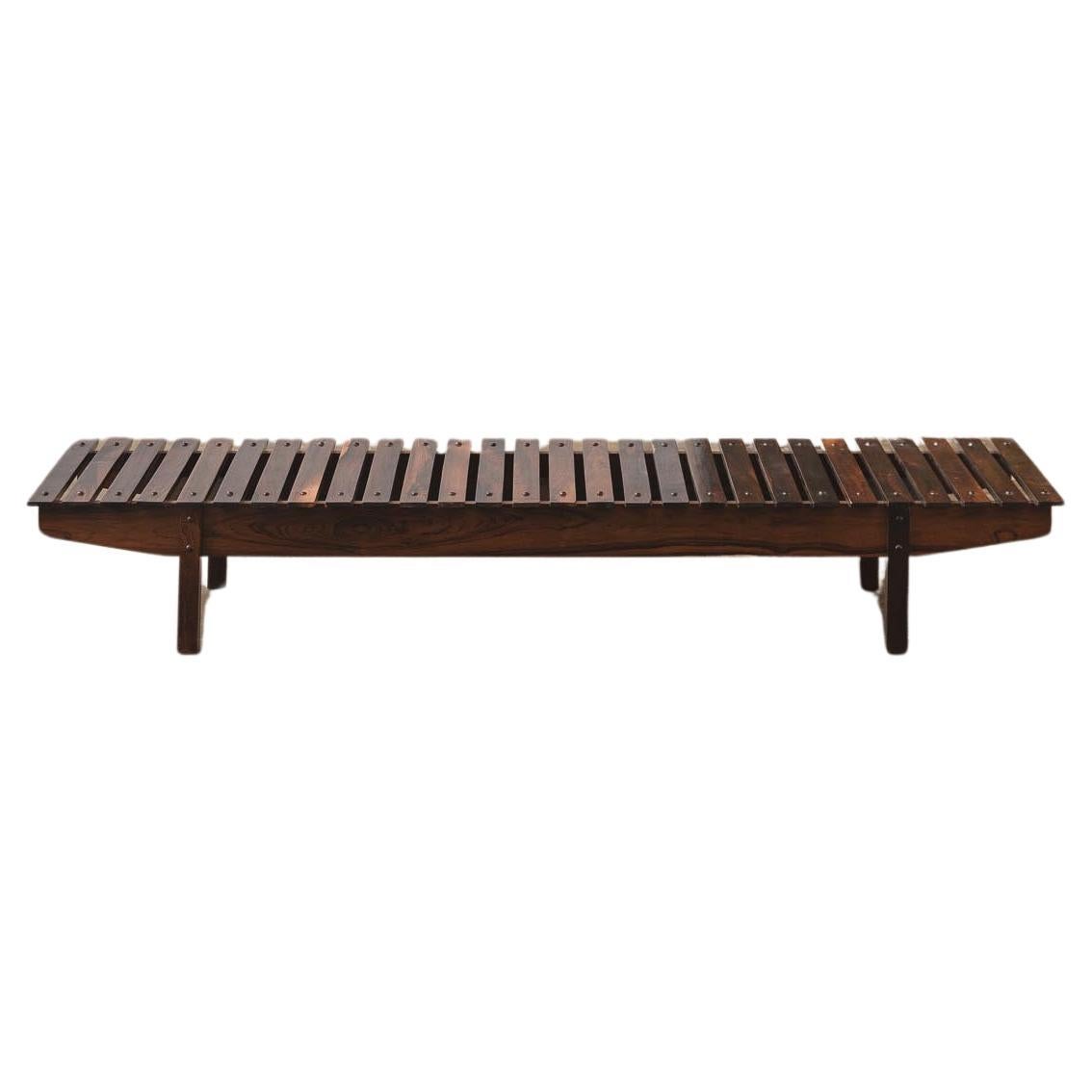 "Mucki" bench by Sergio Rodrigues For Sale
