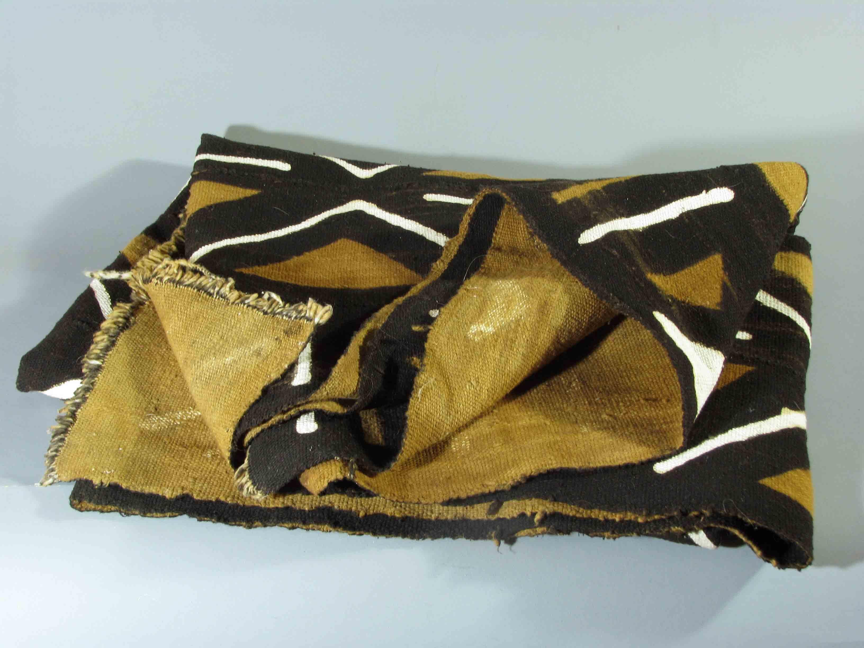 Fabric Mud Cloth 'Bogolanfini', Mali, Bamana People, Mid-20th Century For Sale